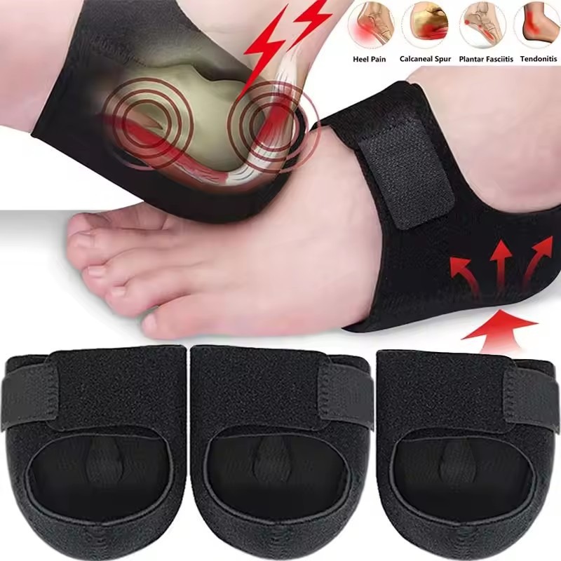 Men'S Shoes For Plantar Fasciitis - Силиконовые гелевые U-образные стельки-фиксаторы для пяток