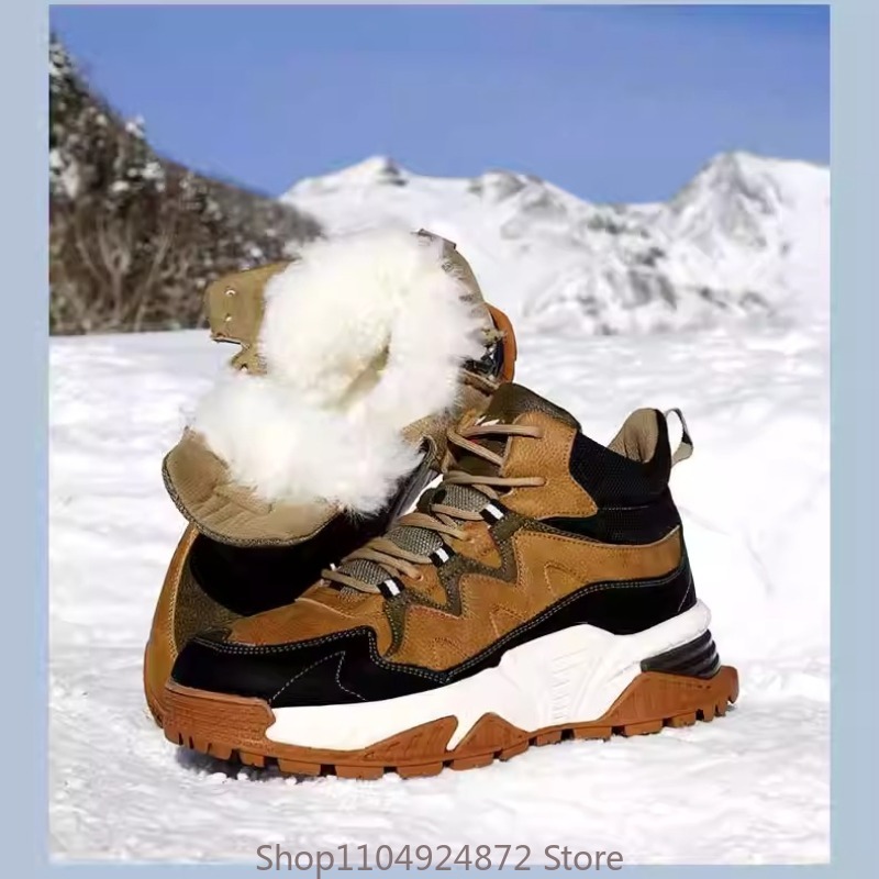 Men'S Shoes Hoka Sale - Зимняя теплая шерстяная хлопковая обувь, мужские