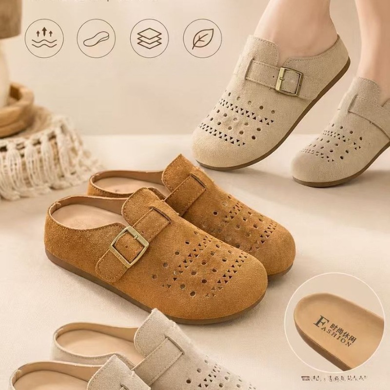 Men'S Shoes With Toes - Женские летние сандалии-слипоны на толстой подошве
