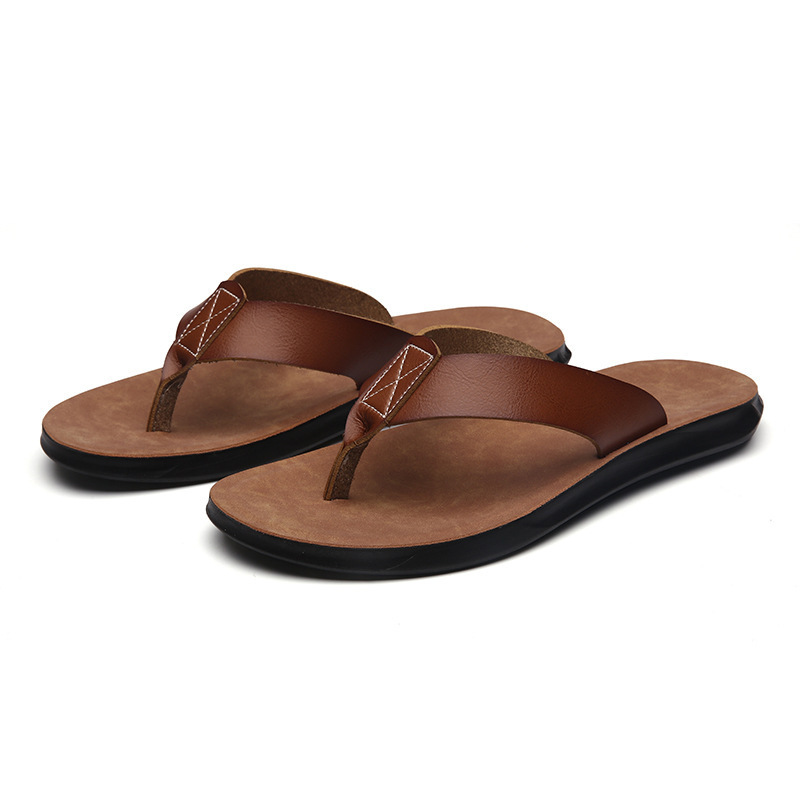 Men'S Shoes Hoka Sale - Новые итальянские кожаные шлепанцы для мужчин,