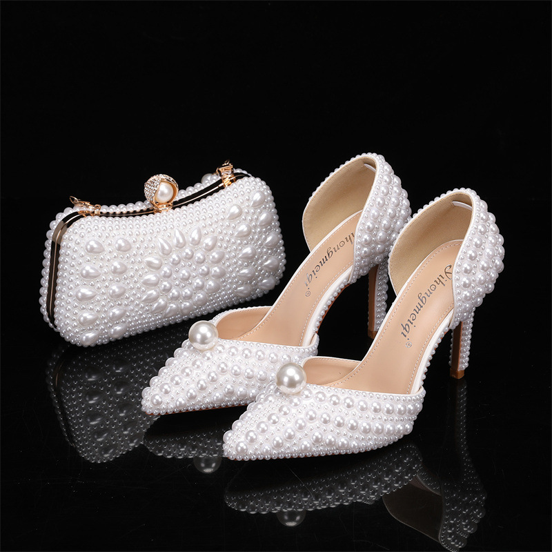 Men Shoes For Wedding - Комплект сумки и обуви для женщин