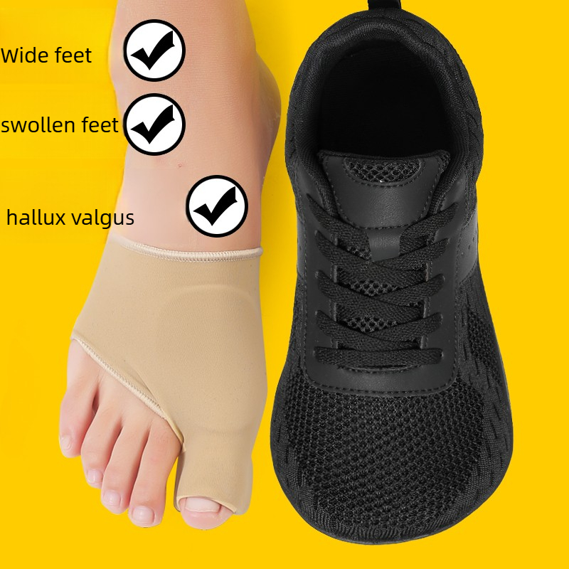Men'S Shoes For Wide Feet - Унисекс кроссовки с широким носком, дышащие,