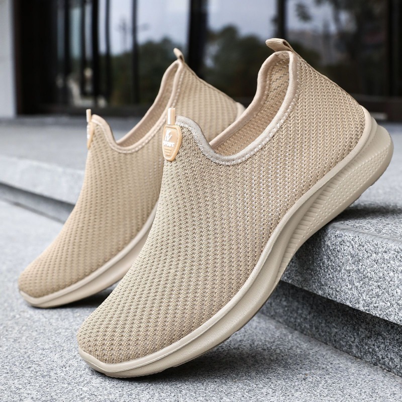 Men'S Shoes For Wide Feet - Мужские ультралегкие дышащие слипоны из сетки