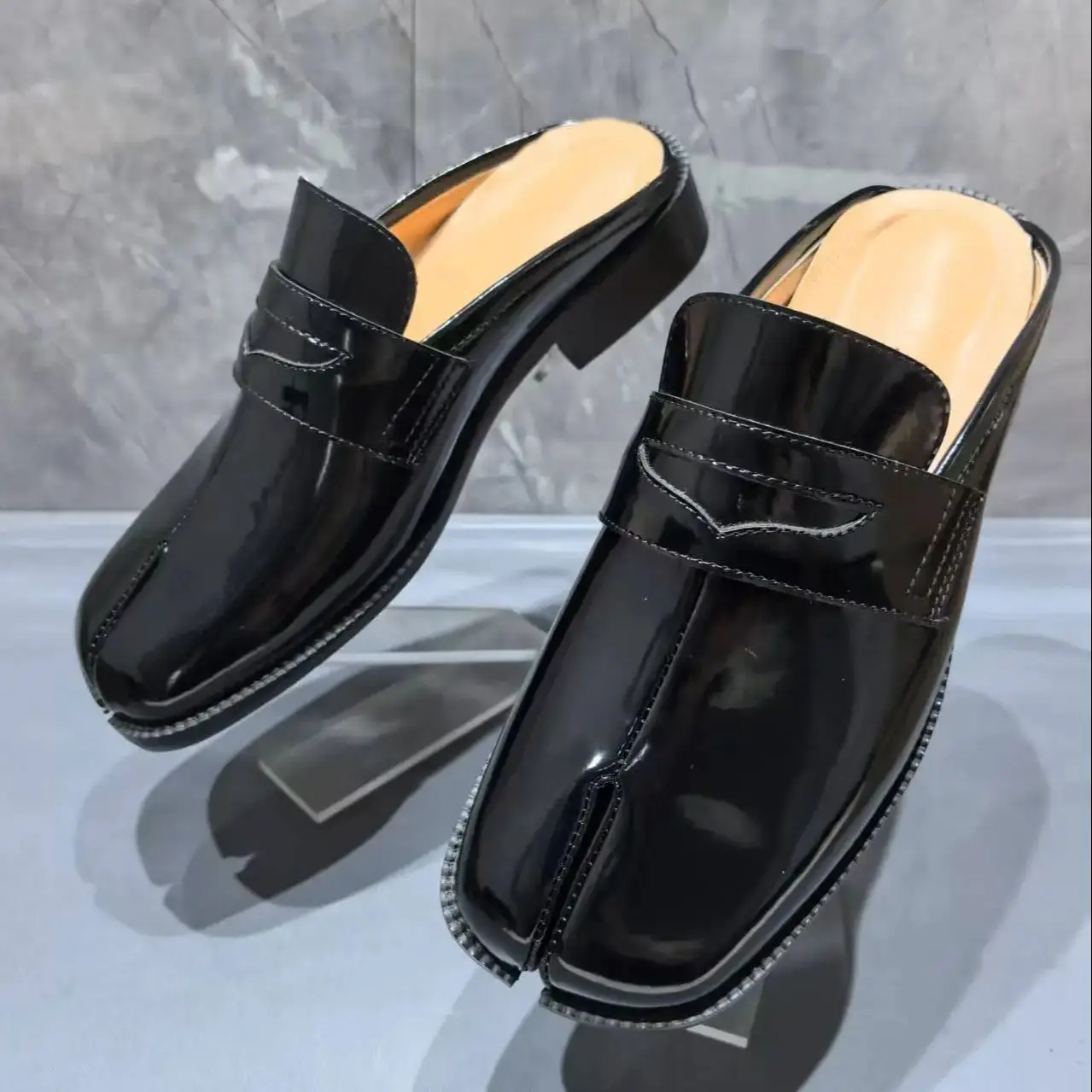 Men'S Shoes With Toes - Мужские тапочки таби с раздельным носком,
