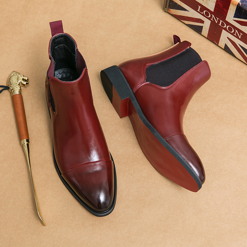 Men Shoes For Wedding - Новые мужские модельные туфли Элитный бренд