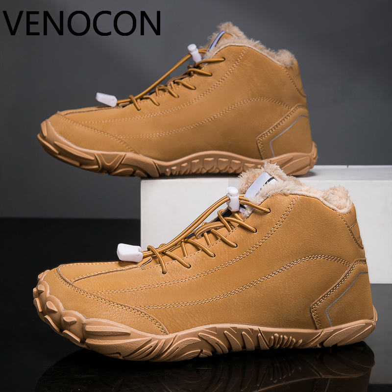 Men'S Shoes For Wide Feet - Зимние ботинки-сникеры VENOCON с широким носком,