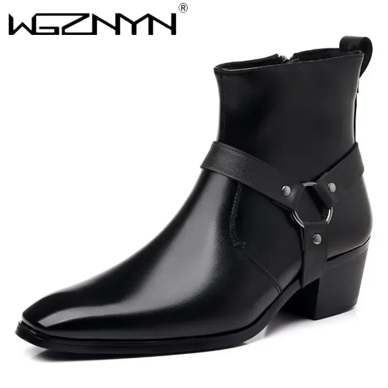 Men Shoes For Wedding - 2026 Мужские модные дизайнерские ботинки Челси