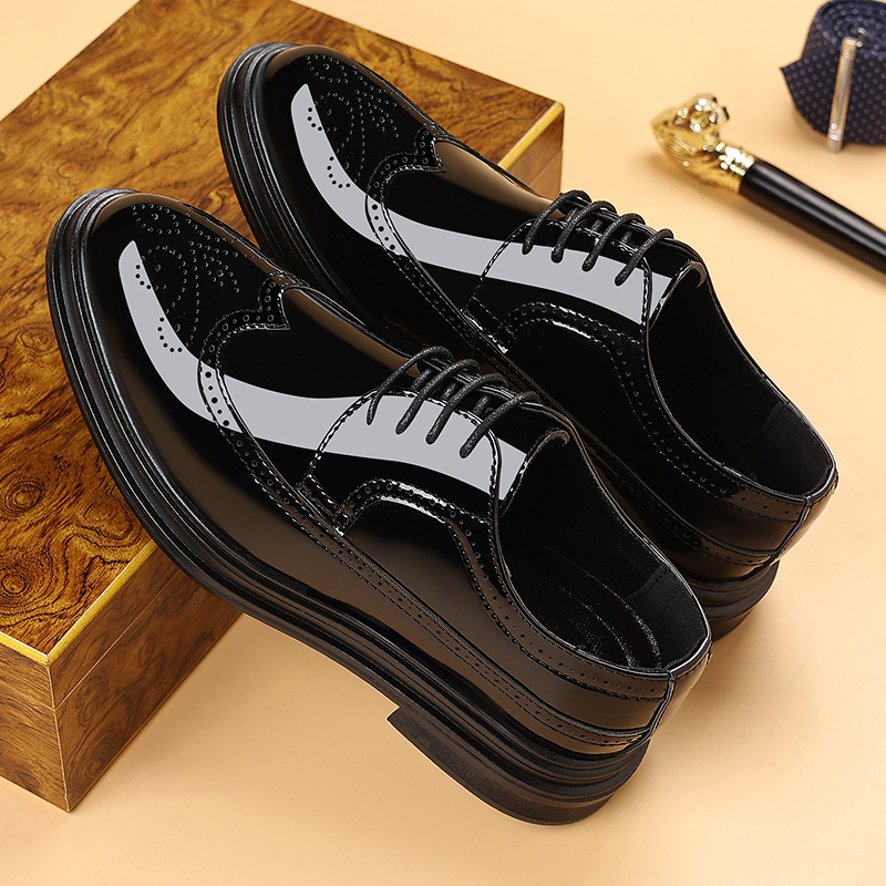 Мужские лакированные туфли-бро – обзор и цена Men Shoes For Wedding