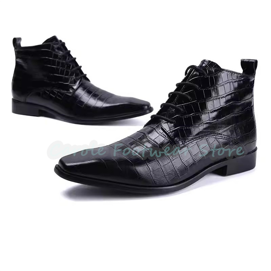 Модные мужские ботинки из нату – обзор и цена Men Shoes For Wedding