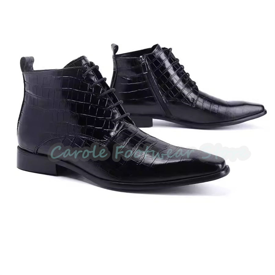 Модные мужские ботинки из нату – обзор и цена Men Shoes For Wedding