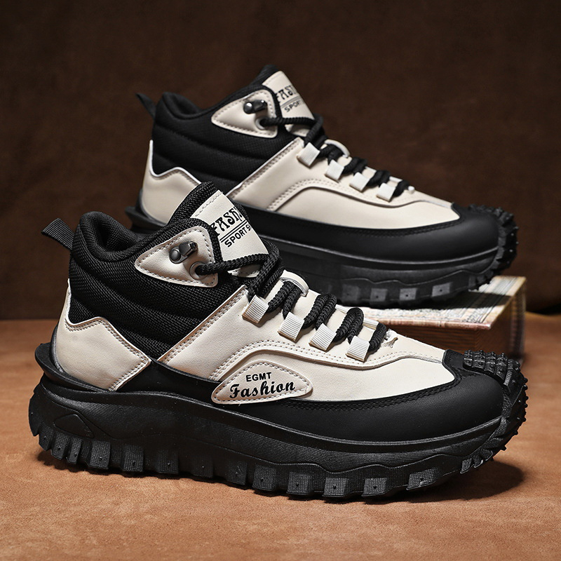 Мужские черно-белые походные б – обзор и цена Men Shoes White Colour