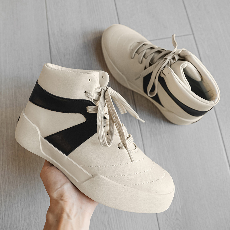 Модные легкие высокие белые ту – обзор и цена Men Shoes White Colour