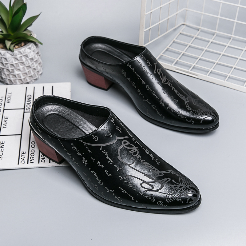 Мужские коричневые кожаные мюл – обзор и цена Men'S Shoes With Toes