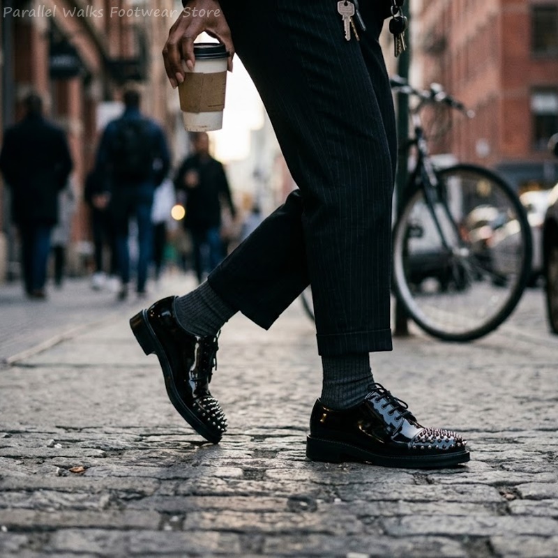Мужские туфли-лоферы из лакиро – обзор и цена Men Shoes For Wedding