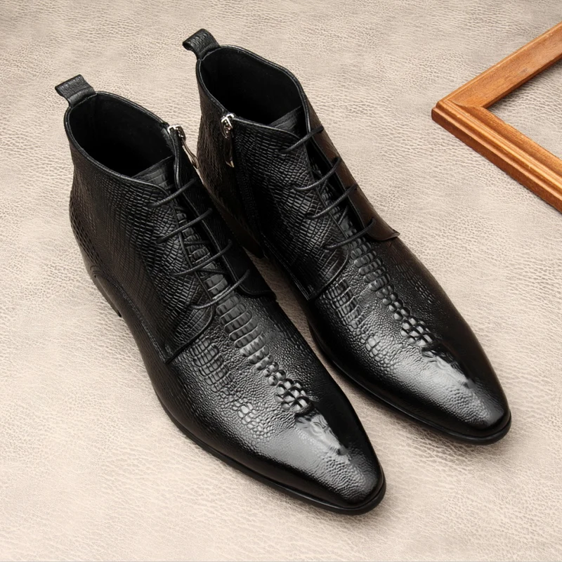 Роскошные мужские ботинки из н – обзор и цена Men Shoes For Wedding